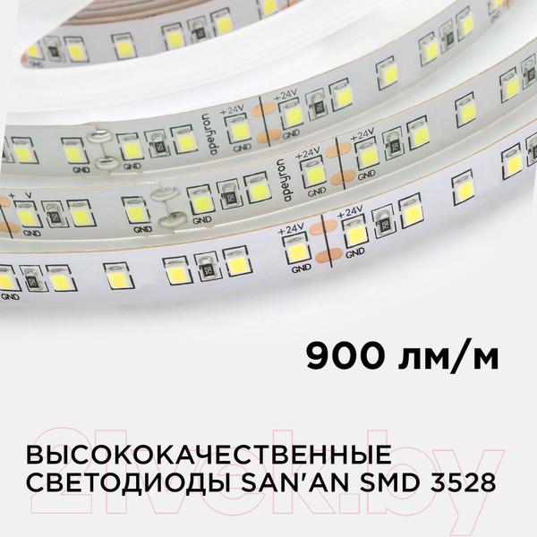 Изображение товара Светодиодная лента Apeyron Electrics SMD3528 / 00-331