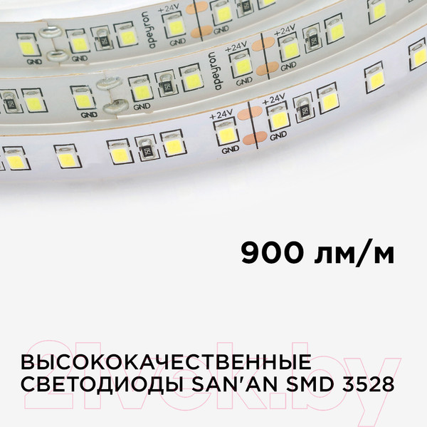 Изображение товара Светодиодная лента Apeyron Electrics SMD3528 / 00-330