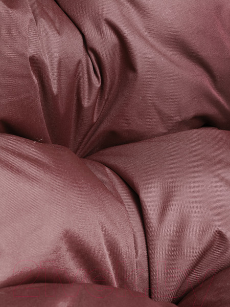 Изображение товара Кресло подвесное M-Group Для двоих / 11450402 (черный ротанг/бордовая подушка)