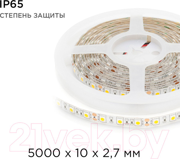 Изображение товара Светодиодная лента Apeyron Electrics СТ SMD5050 / 00-12