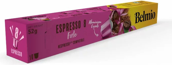 Изображение товара Кофе в капсулах Belmio Espresso Fortissimo стандарта Nespressо (10x5.2г)
