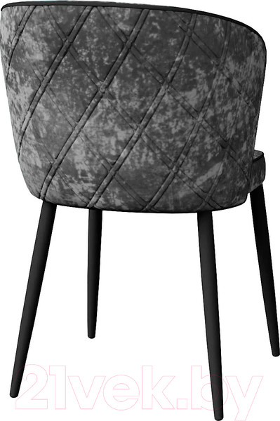 Изображение товара Стул DikLine 347 (микровелюр M14 серый/ножки черные)