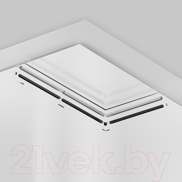 Изображение товара Профиль для шинопровода Maytoni Accessories for tracks Gravity TRA010MP-212S (белый)