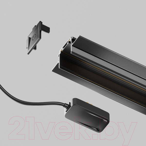 Изображение товара Ввод питания для шинопровода Maytoni Accessories For Tracks Radity TRA084B-12B-50