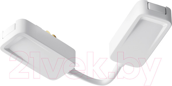 Изображение товара Коннектор для шинопровода Maytoni Accessories For Tracks Radity TRA084CPC-W-12