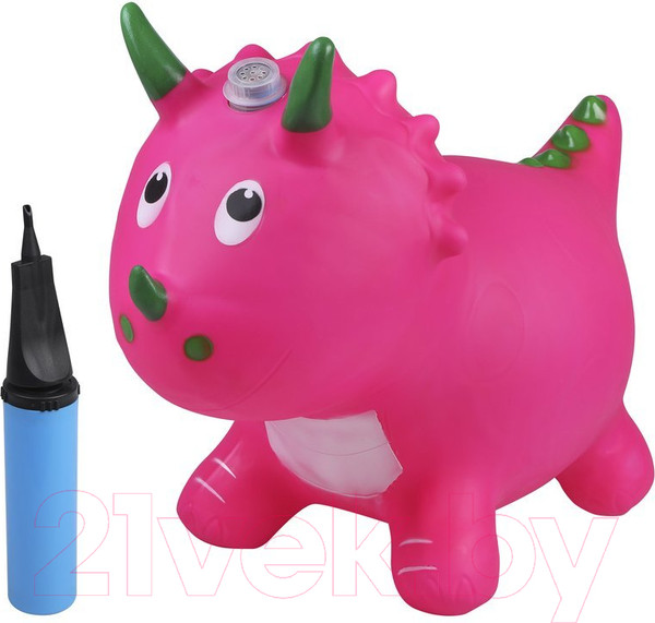 Изображение товара Игрушка-прыгун Moby Kids Динозаврик / 803626 (розовый)