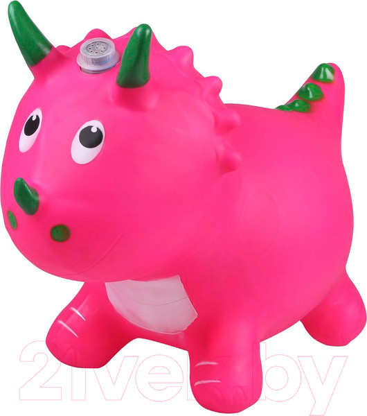 Изображение товара Игрушка-прыгун Moby Kids Динозаврик / 803626 (розовый)