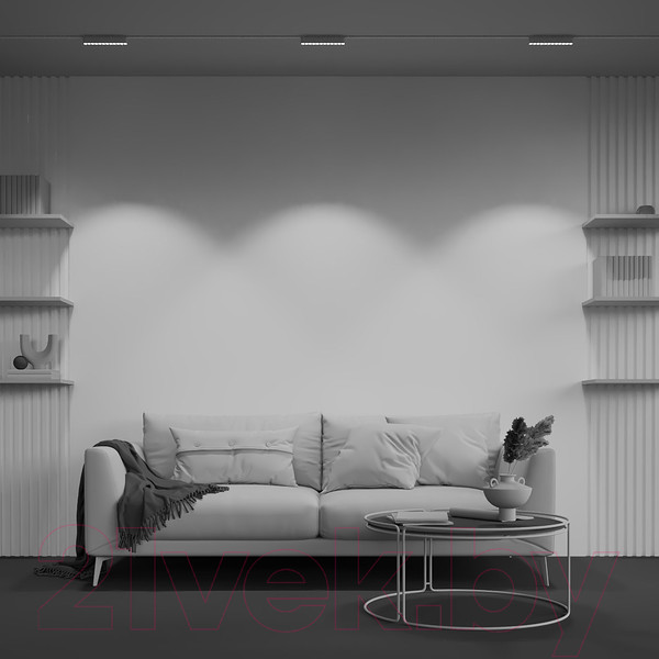 Изображение товара Трековый светильник Maytoni Points TR082-1-12W3K-M-W