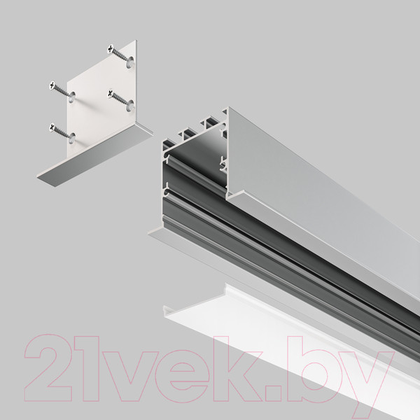 Изображение товара Профиль для светодиодной ленты Maytoni ALM-5035-S-2M (серебро)