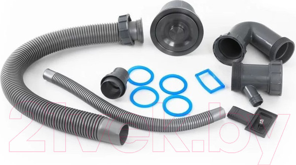 Изображение товара Мойка кухонная STELLAR S5050NB-D (нано черный)