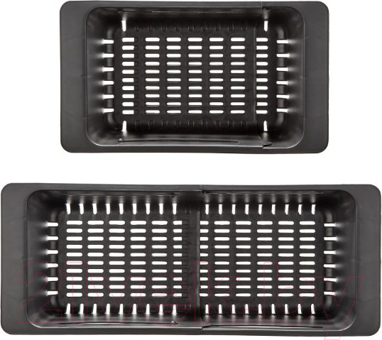 Изображение товара Мойка кухонная STELLAR S6050NB-D (нано черный)