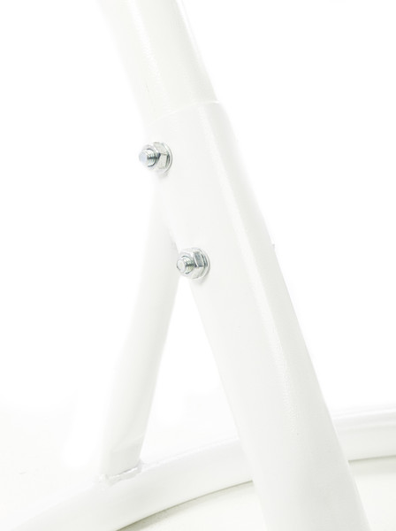 Изображение товара Кресло подвесное M-Group Капля / 11020102 (белый ротанг/бордовая подушка)