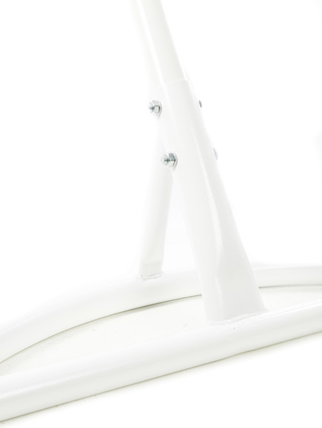 Изображение товара Кресло подвесное M-Group Капля / 11020105 (белый ротанг/коричневая подушка)