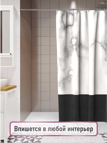 Изображение товара Шторка-занавеска для ванны FORA Ever FOR-PH-EVR