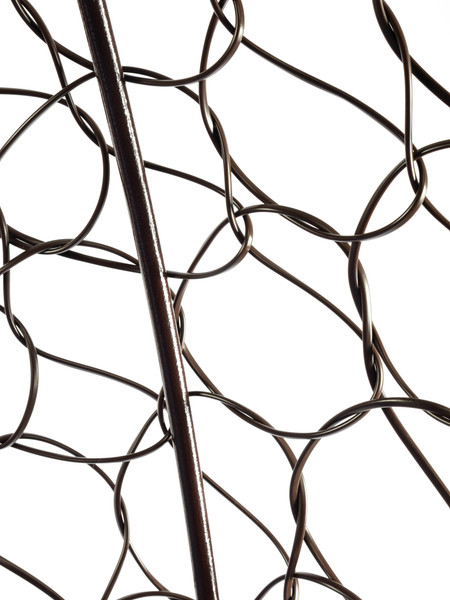 Изображение товара Кресло подвесное M-Group Капля / 11020201 (коричневый ротанг/бежевая подушка)