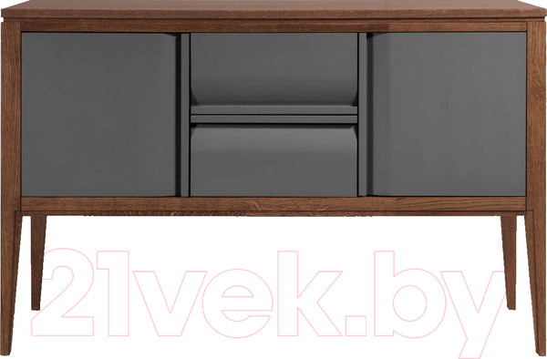 Изображение товара Тумба Гомельдрев Аспен ГМ 1624 Дуб (антрацит/табак)