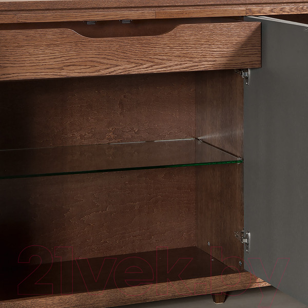 Изображение товара Тумба Гомельдрев Аспен ГМ 1625 Дуб (антрацит/табак)