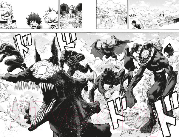 Изображение товара Манга Азбука Моя геройская академия. Книга 14 (Хорикоси Кохэй)