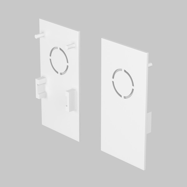 Изображение товара Комплект заглушек для шинопровода Maytoni Accessories for Tracks Exility TRA034EC-41W