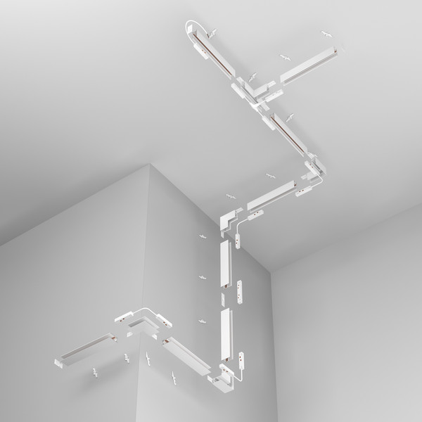 Изображение товара Комплект заглушек для шинопровода Maytoni Accessories for Tracks Exility TRA034EC-41W