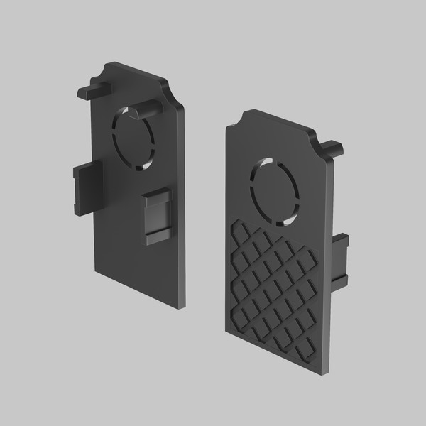 Изображение товара Комплект заглушек для шинопровода Maytoni Accessories for Tracks Exility TRA034EC-42B