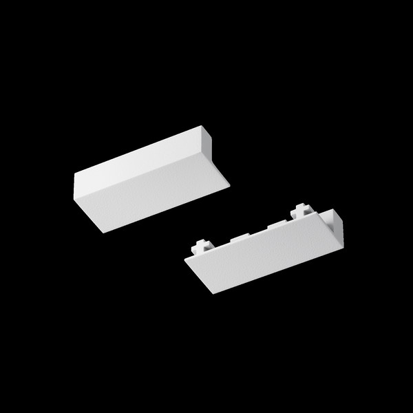 Изображение товара Комплект заглушек для шинопровода Maytoni Accessories for tracks Radity TRA084EC-111W