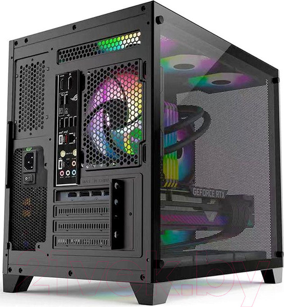 Изображение товара Корпус для компьютера Formula Crystal Z5 (черный, без БП)