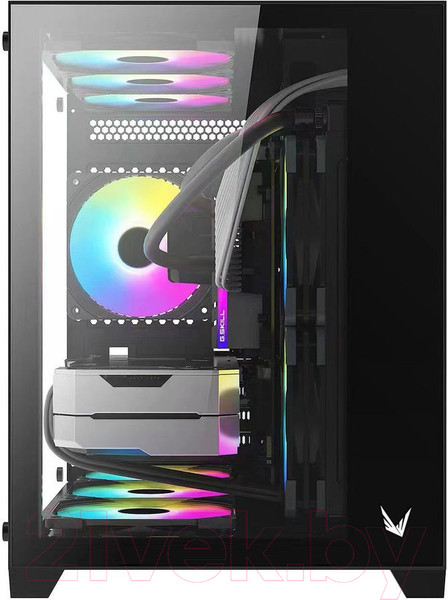 Изображение товара Корпус для компьютера Formula Crystal Z5 (черный, без БП)