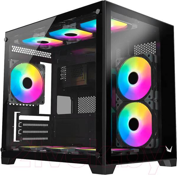 Изображение товара Корпус для компьютера Formula Crystal Z5 (черный, без БП)