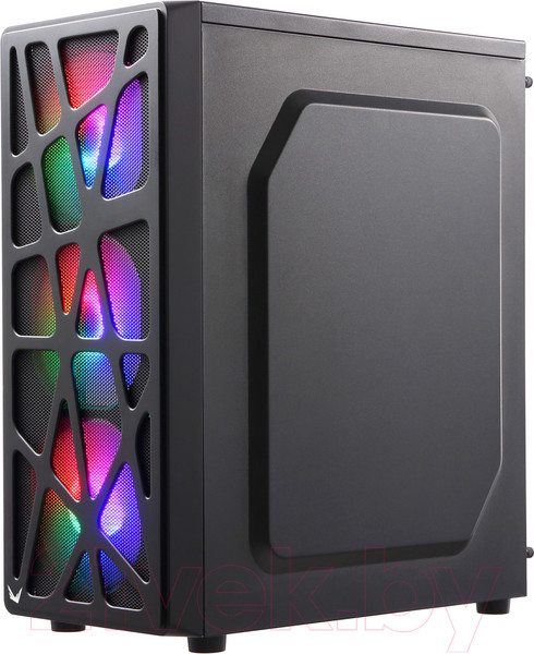 Изображение товара Корпус для компьютера Formula Mana (черный, без БП)