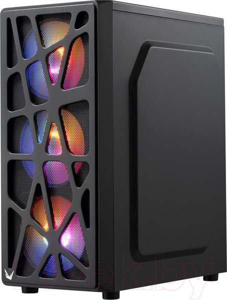 Изображение товара Корпус для компьютера Formula Mana (черный, без БП)