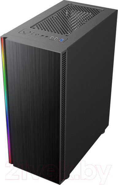 Изображение товара Корпус для компьютера Formula CL-3302B RGB (черный, без БП)
