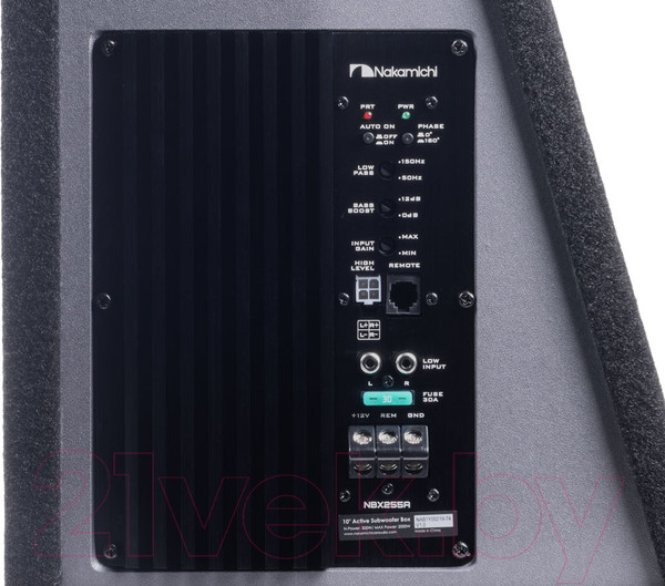 Изображение товара Корпусной активный сабвуфер Nakamichi NBX255A
