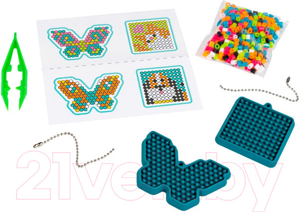 Изображение товара Развивающая игра Bondibon Мозаика с формами. Кошка, собака, бабочки / ВВ5787