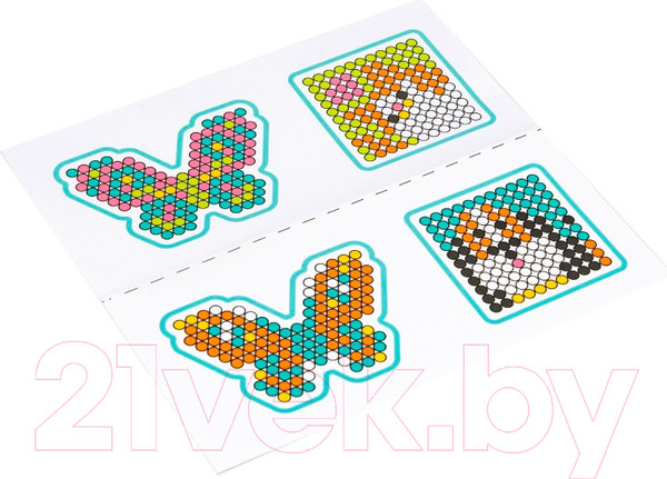 Изображение товара Развивающая игра Bondibon Мозаика с формами. Кошка, собака, бабочки / ВВ5787