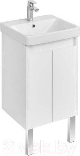 Изображение товара Тумба с умывальником Акватон Сканди Doors 45 1A2787K0SD010 (белый)