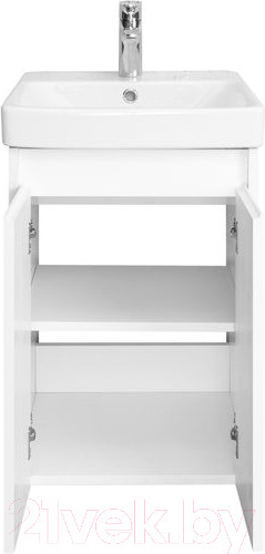 Изображение товара Тумба с умывальником Акватон Сканди Doors 45 1A2787K0SD010 (белый)