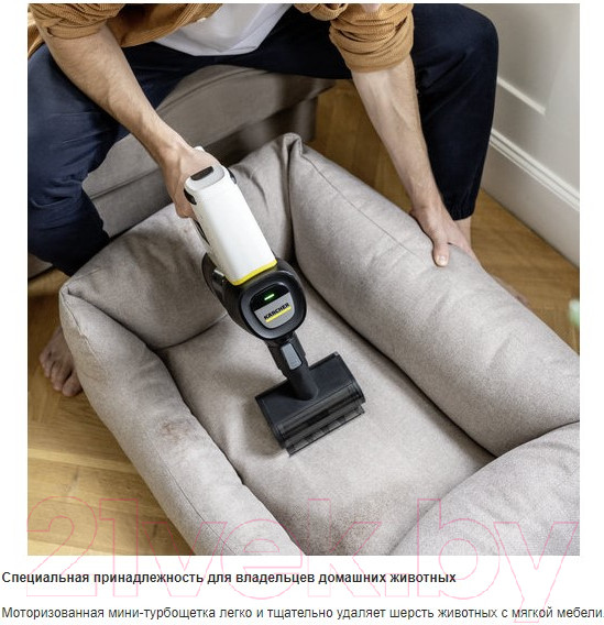 Изображение товара Вертикальный пылесос Karcher VC 4 Cordless Pet (1.198-633.0)