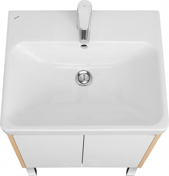 Изображение товара Тумба под умывальник Акватон Сканди Doors 55 / 1A278801SDB20 (белый/дуб верона)
