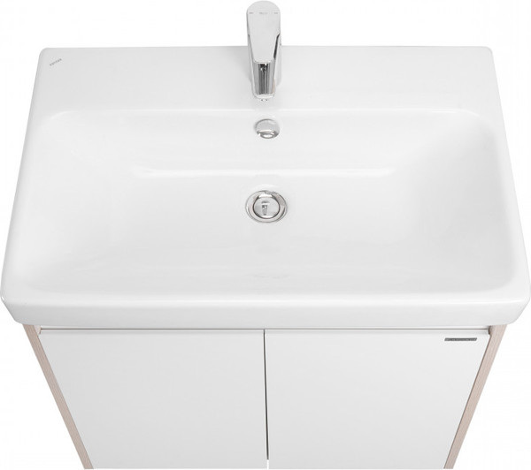 Изображение товара Тумба под умывальник Акватон Сканди Doors 70 / 1A278901SDB20 (белый/дуб верона)