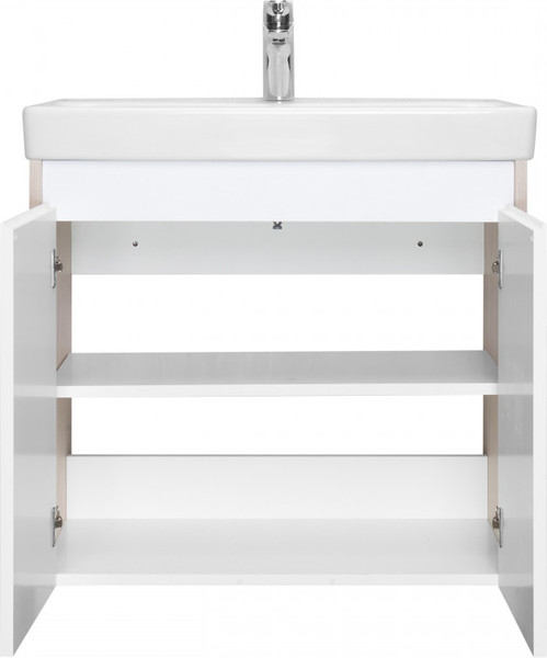 Изображение товара Тумба под умывальник Акватон Сканди Doors 70 / 1A278901SDB20 (белый/дуб верона)