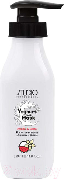 Изображение товара Маска для волос Kapous Studio Professional Ваниль и Личи Йогуртовая (350мл)