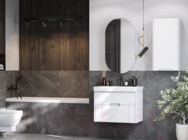 Изображение товара Тумба с умывальником Акватон Оливия 70 (1A2543K0OL010)