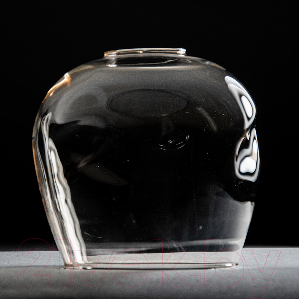 Изображение товара Плафон Элетех Ладера 34-301-ф127/в42 (мятый янтарь)