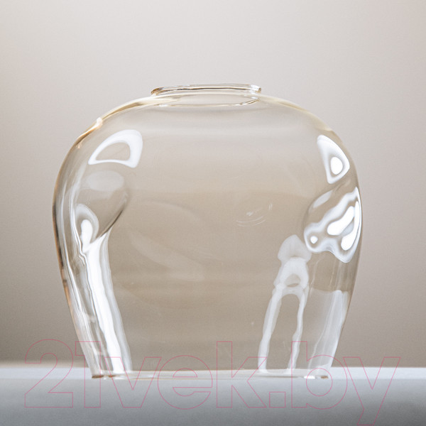 Изображение товара Плафон Элетех Ладера 34-301-ф127/в42 (мятый янтарь)