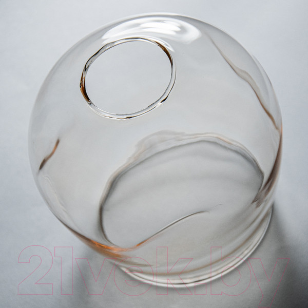 Изображение товара Плафон Элетех Ладера 34-301-ф127/в42 (мятый янтарь)