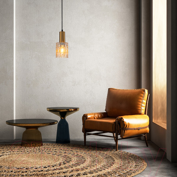 Изображение товара Потолочный светильник ESCADA 10189/1S (латунь)