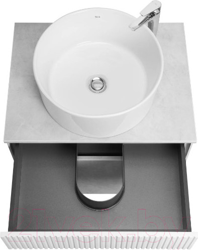 Изображение товара Тумба под умывальник Акватон Марбл Слэйт 60 / 1A276101MH4C0 (белый)
