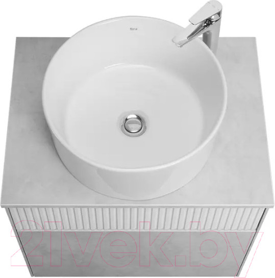 Изображение товара Тумба с умывальником Акватон Марбл Слэйт 60 / 1A2761K2MH4C0 (белый)