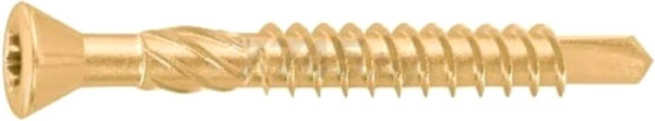 Изображение товара Шуруп Starfix Для полов и паркета 3.2х30 TORX10 / SMC2-19798-1000 (1000шт, оцинкованная, желтый)